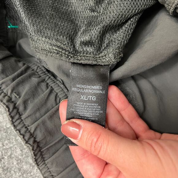 The North Face Hiking Shorts Men's XL Gray Pockets Belted Flat Front Zip Fly - Picture 6 of 13